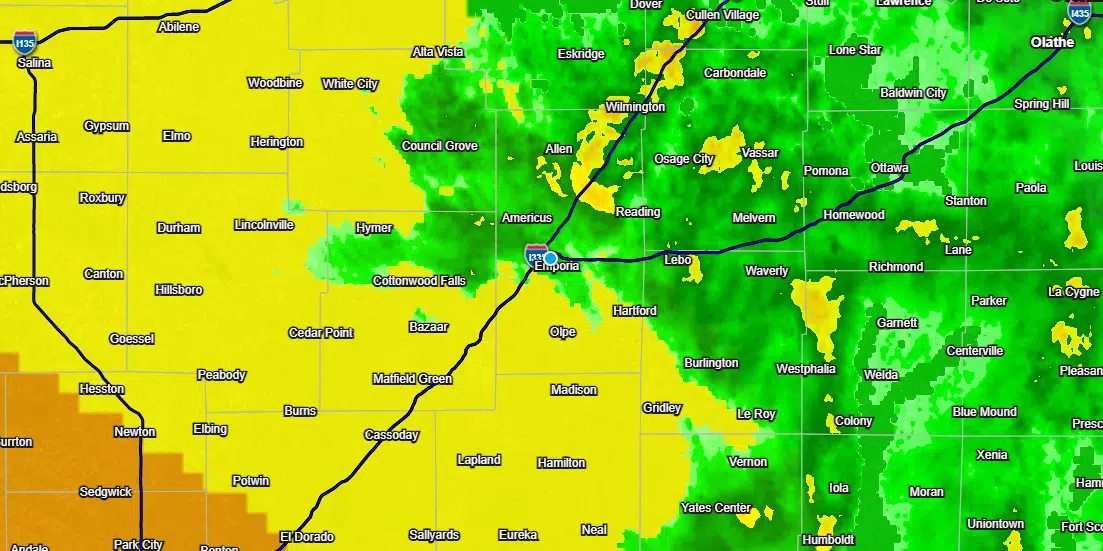 WEATHER: Slight severe weather risk Thursday night conditional on possible activity earlier in the day