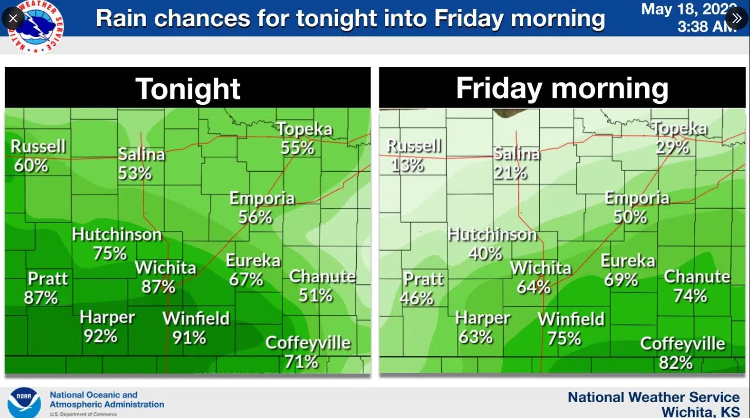 WEATHER: Showers and storms likely Thursday night into Friday afternoon, but rain totals could vary widely