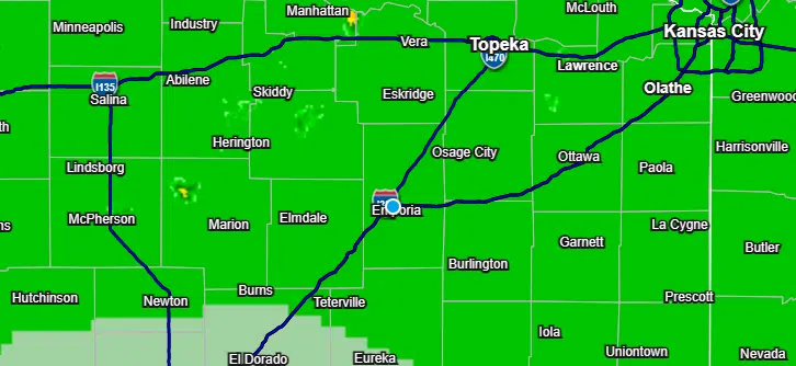 WEATHER: Marginal risk area expanded areawide; wind still main concern