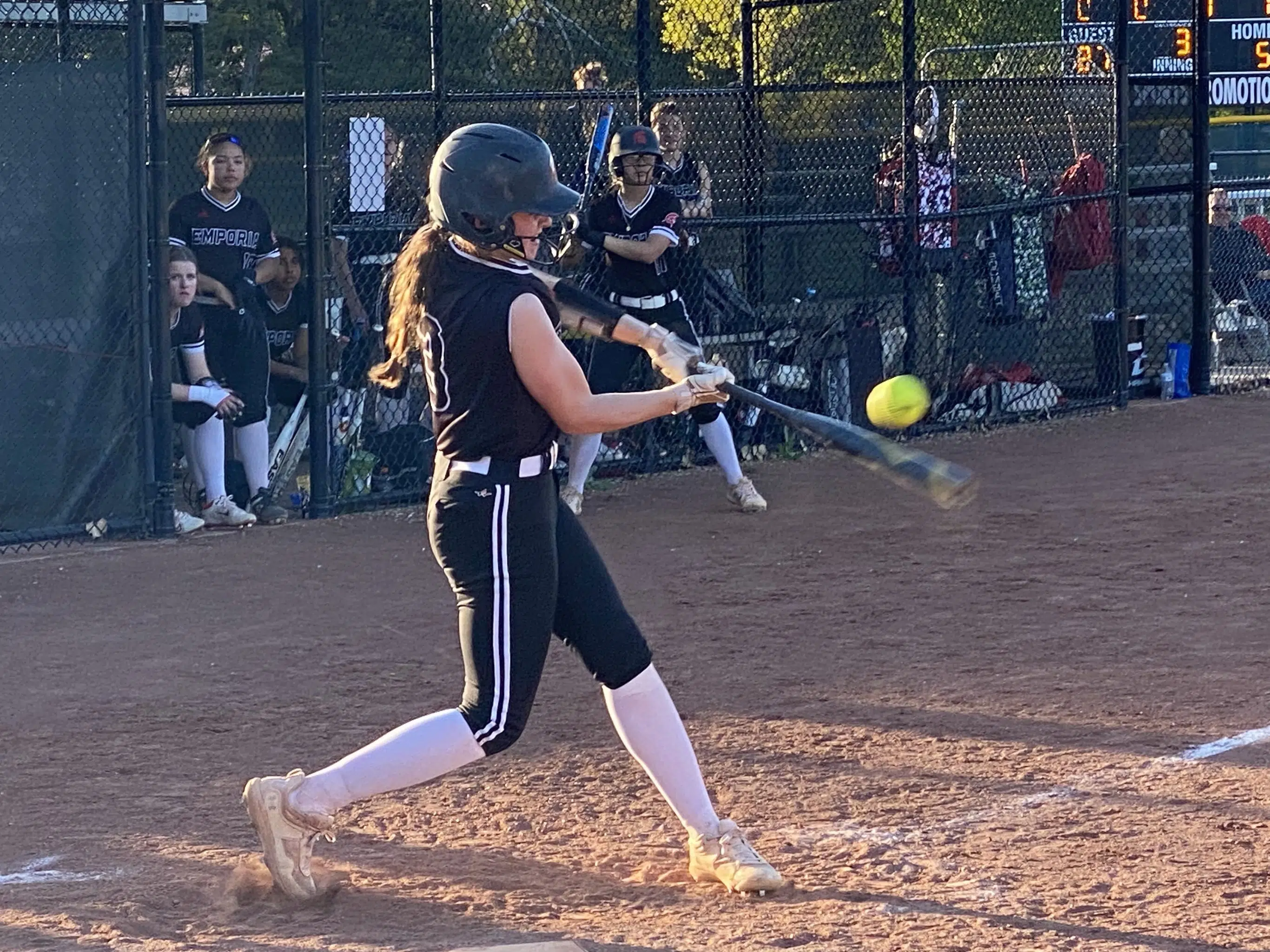 Emporia High softball swept by Topeka High