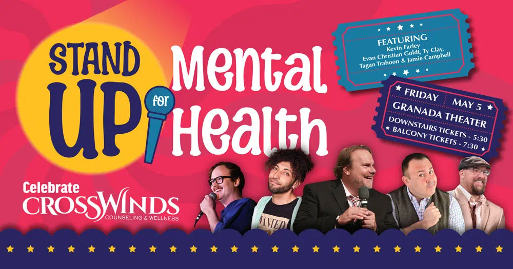 Stand Up for Mental Health coming Friday