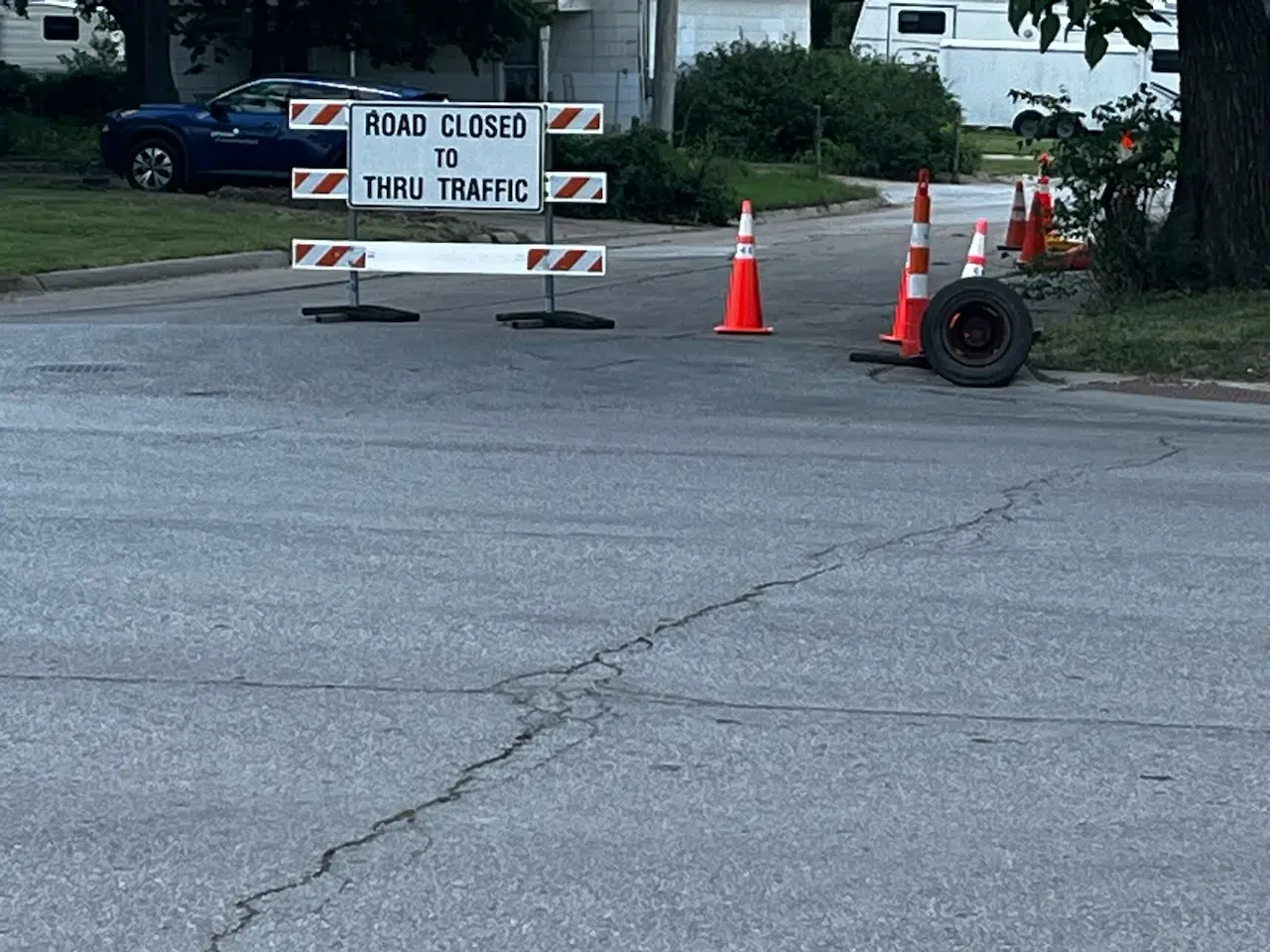 Segment of Peyton Street closed for utility work