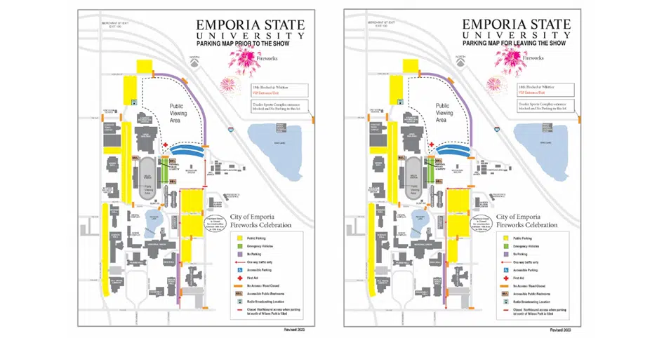 Emporia State University, city of Emporia gearing up for fireworks