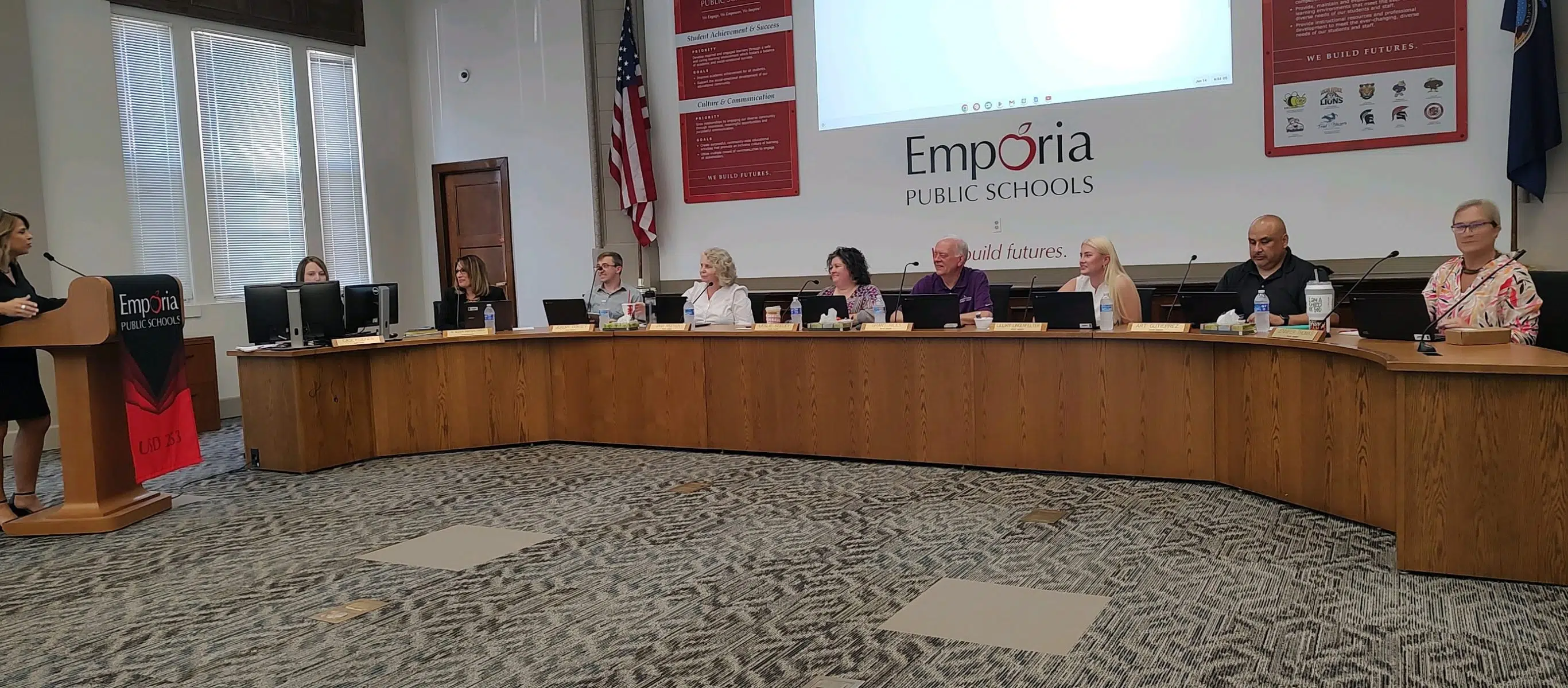 ESSER III funding, meal prices and Superintendent contract extension all approved as part of USD 253 Emporia regular board meeting Wednesday evening