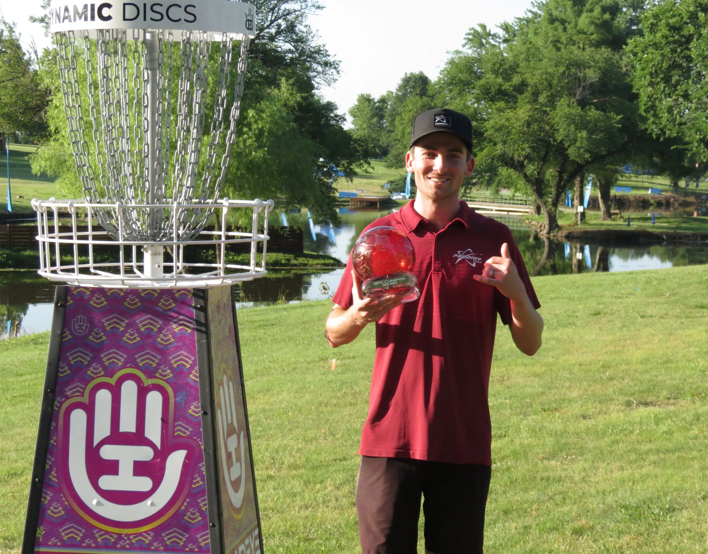 First time winner and 2nd time winner for the 2023 Dynamic Discs Open