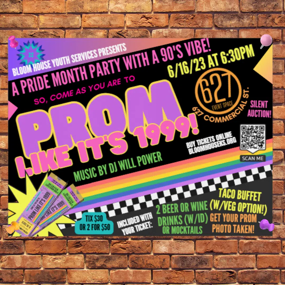 Bloom House Youth Services set to hold 90s Prom