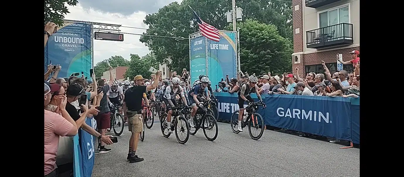 UNBOUND GRAVEL: XL 350 mile ride launch kicks off 2023 Unbound series of races in downtown Emporia Friday