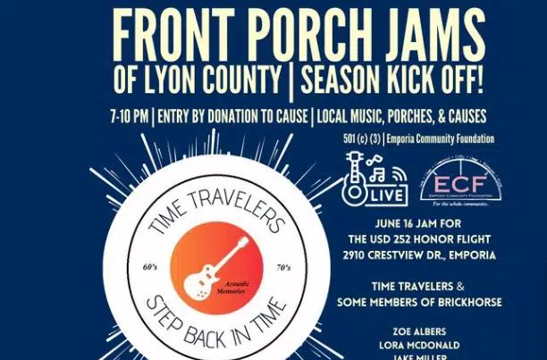 2023 Front Porch Jam Series begins Friday night in Emporia