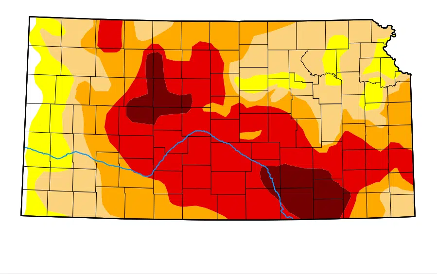 Recent rainfall comes too late to adjust Drought Monitor map