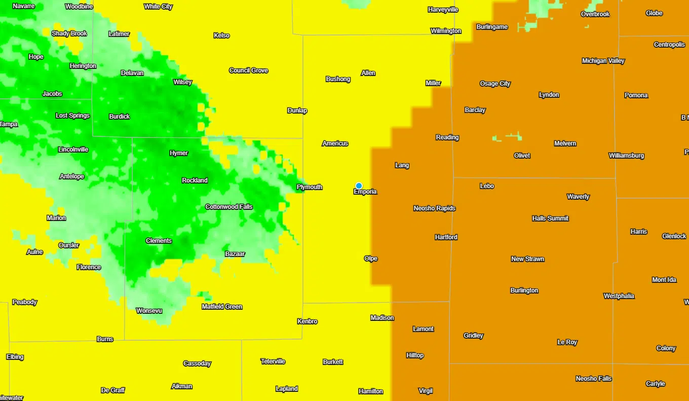 WEATHER: Slight to enhanced severe weather risk now in place through Wednesday evening