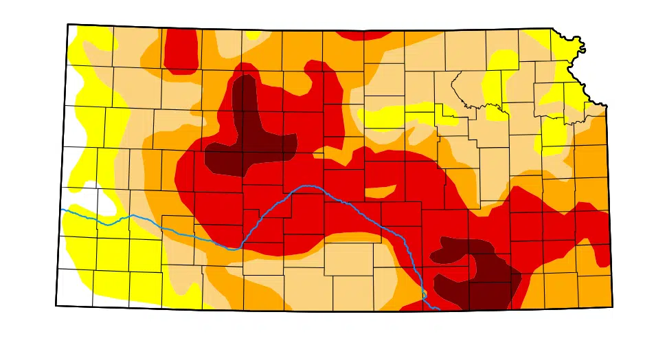 Drought Monitor map virtually unchanged