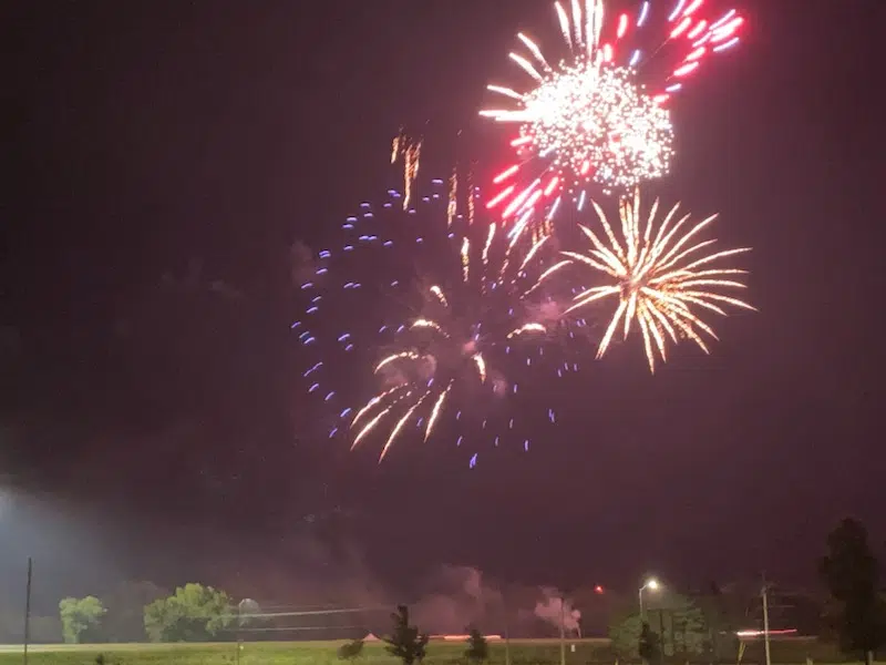 Emporians enjoy annual July 4 fireworks show