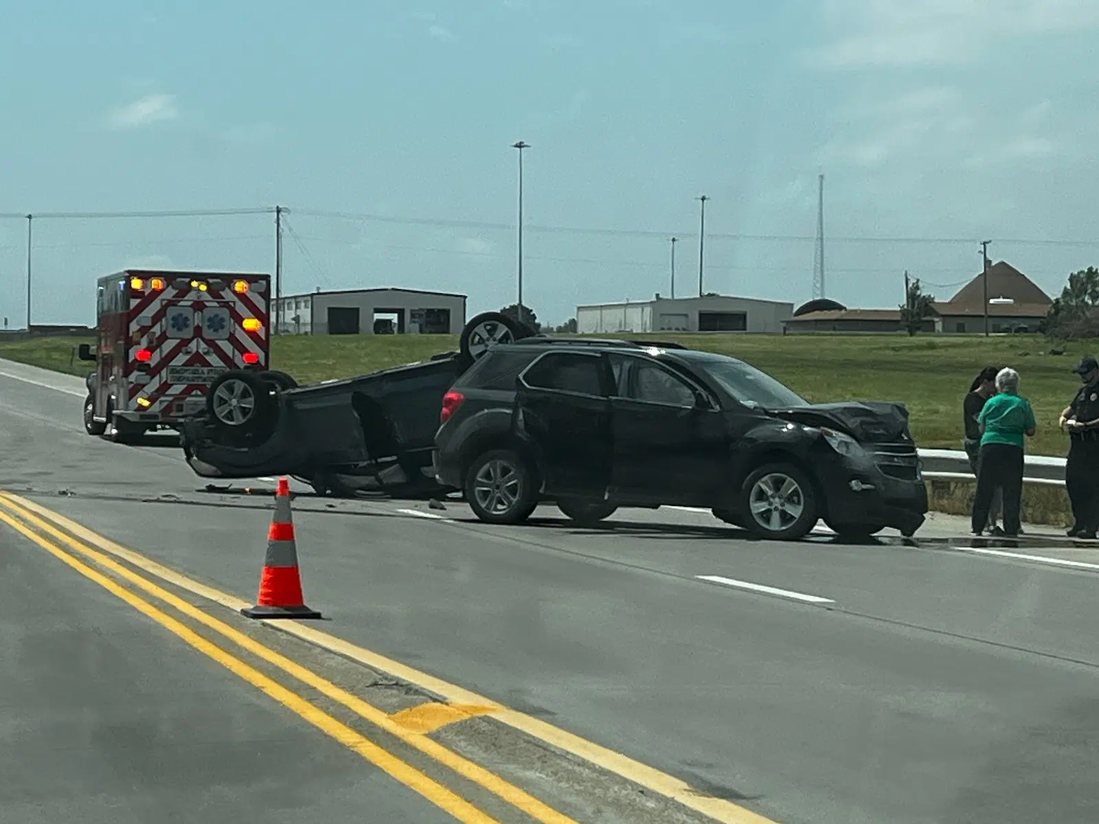 WEST EMPORIA WRECK: Attempted U-turn leads to crash; one person taken to Newman Regional Health