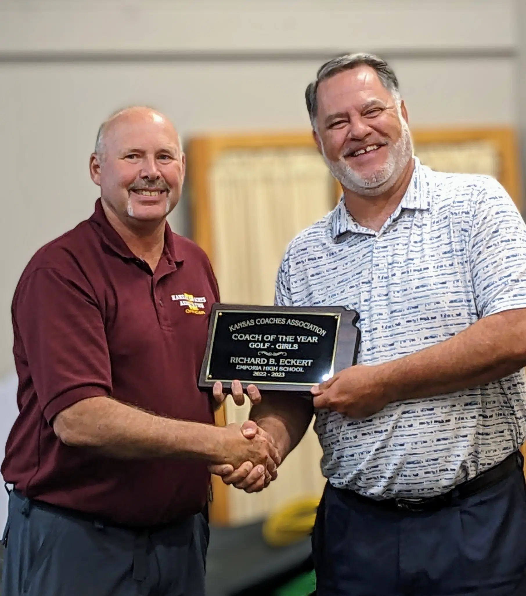 Emporia High girls golf coach Rick Eckert named KCA Girls Golf Coach of the Year