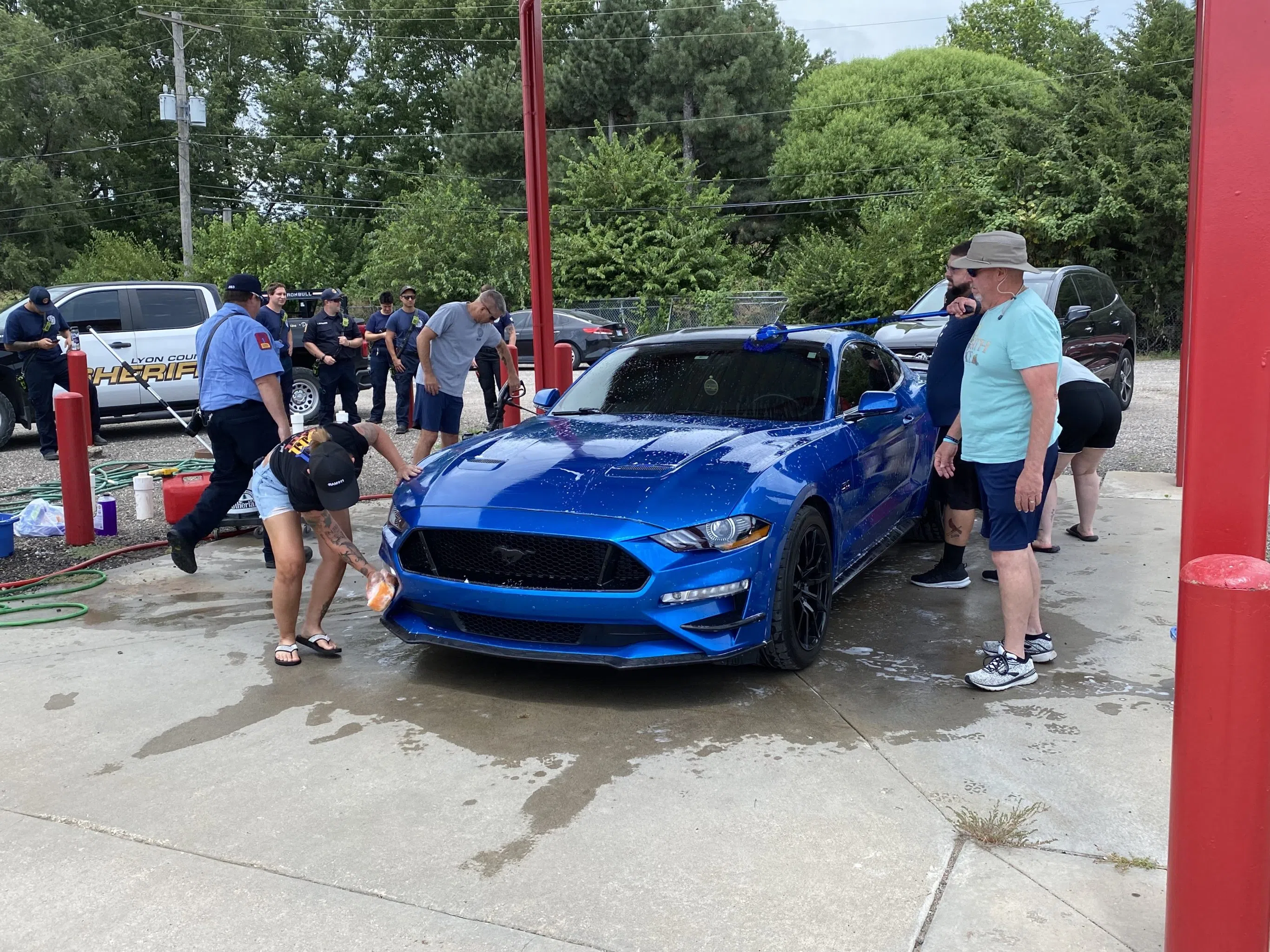 Car Wash held Saturday for local firefighter battling cancer