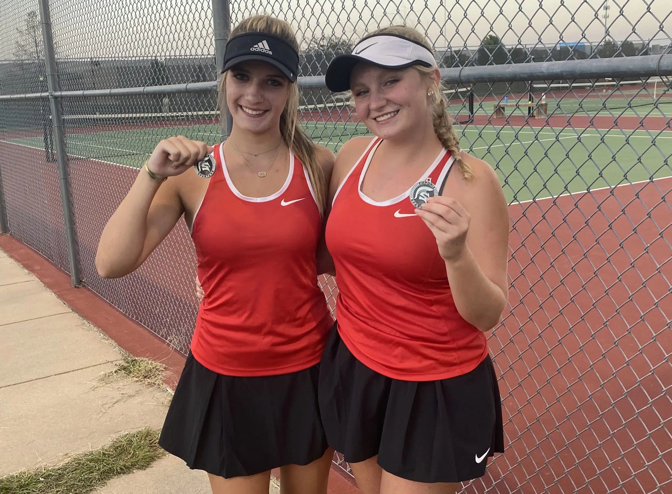 Emporia High girls tennis places fifth in home invitational