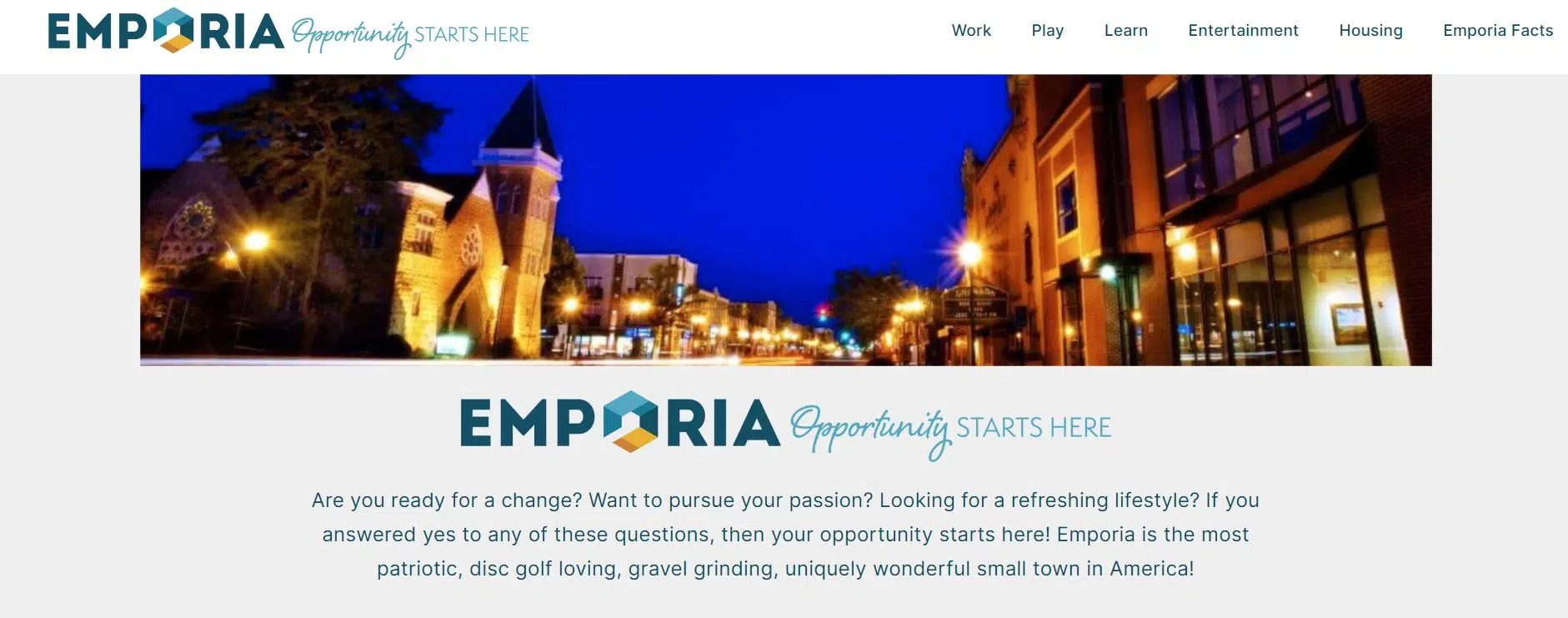 Ignite Emporia encouraging potential residents to learn all they can about community through 'one stop shop' website