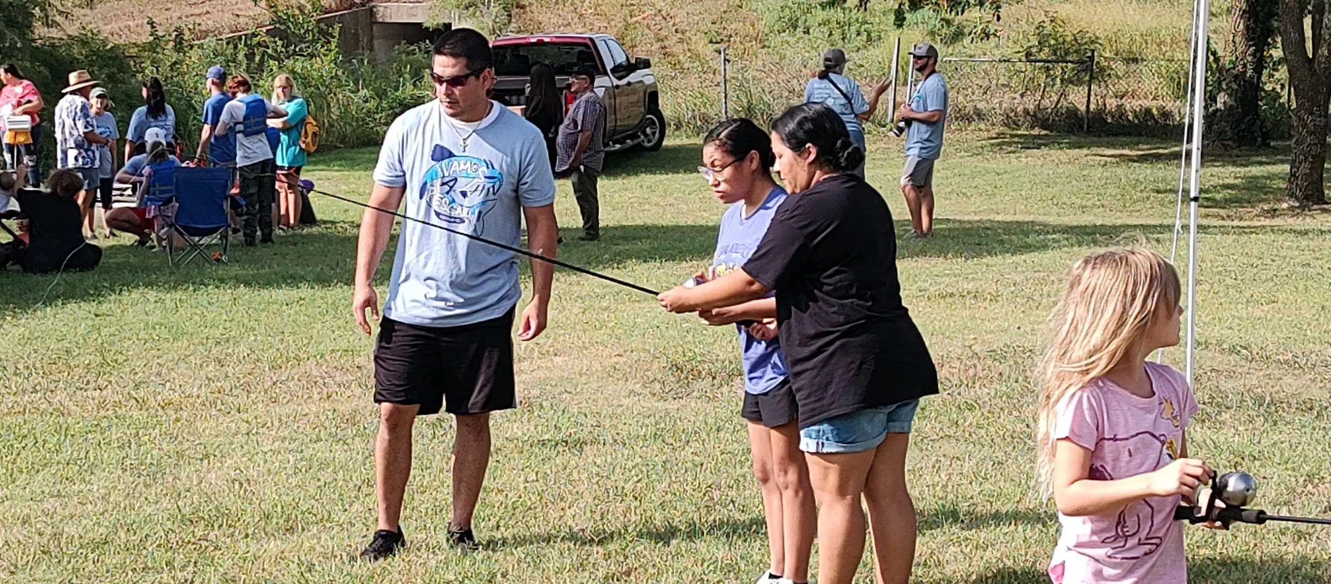 Seventh annual Vamos A Pescar welcomes families from all walks of life to Prophet Aquatic Research and Outreach Center Saturday