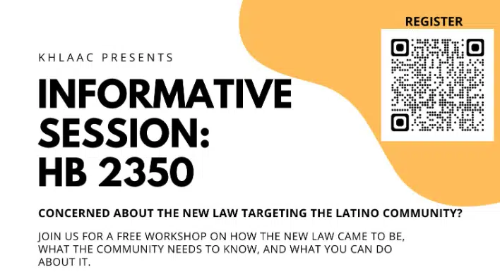 Information session about HB 2350, state's new human smuggling law, set Friday evening in Emporia