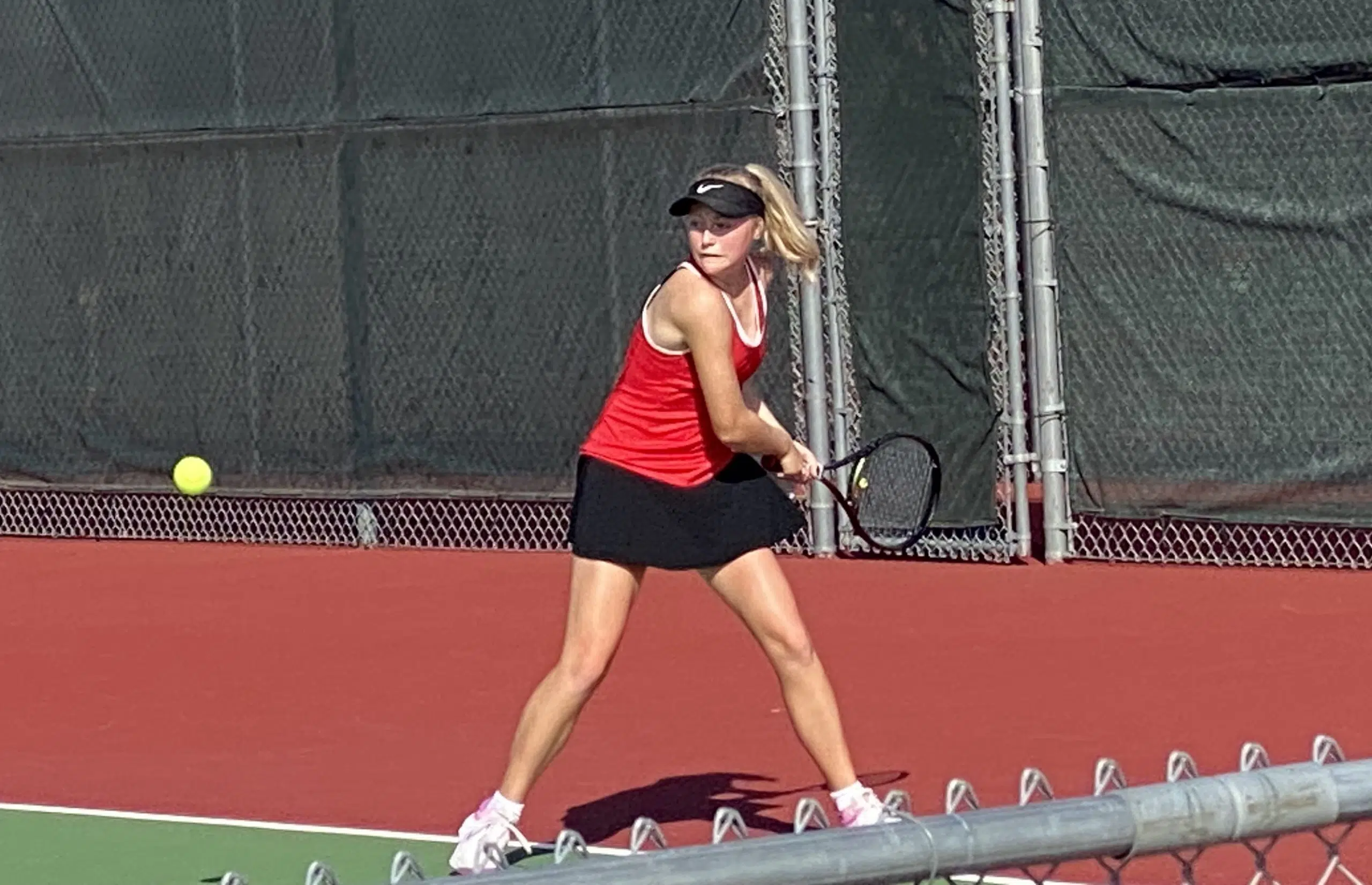 Emporia High sophomore Kali Keough to open play 5A state tennis tournament