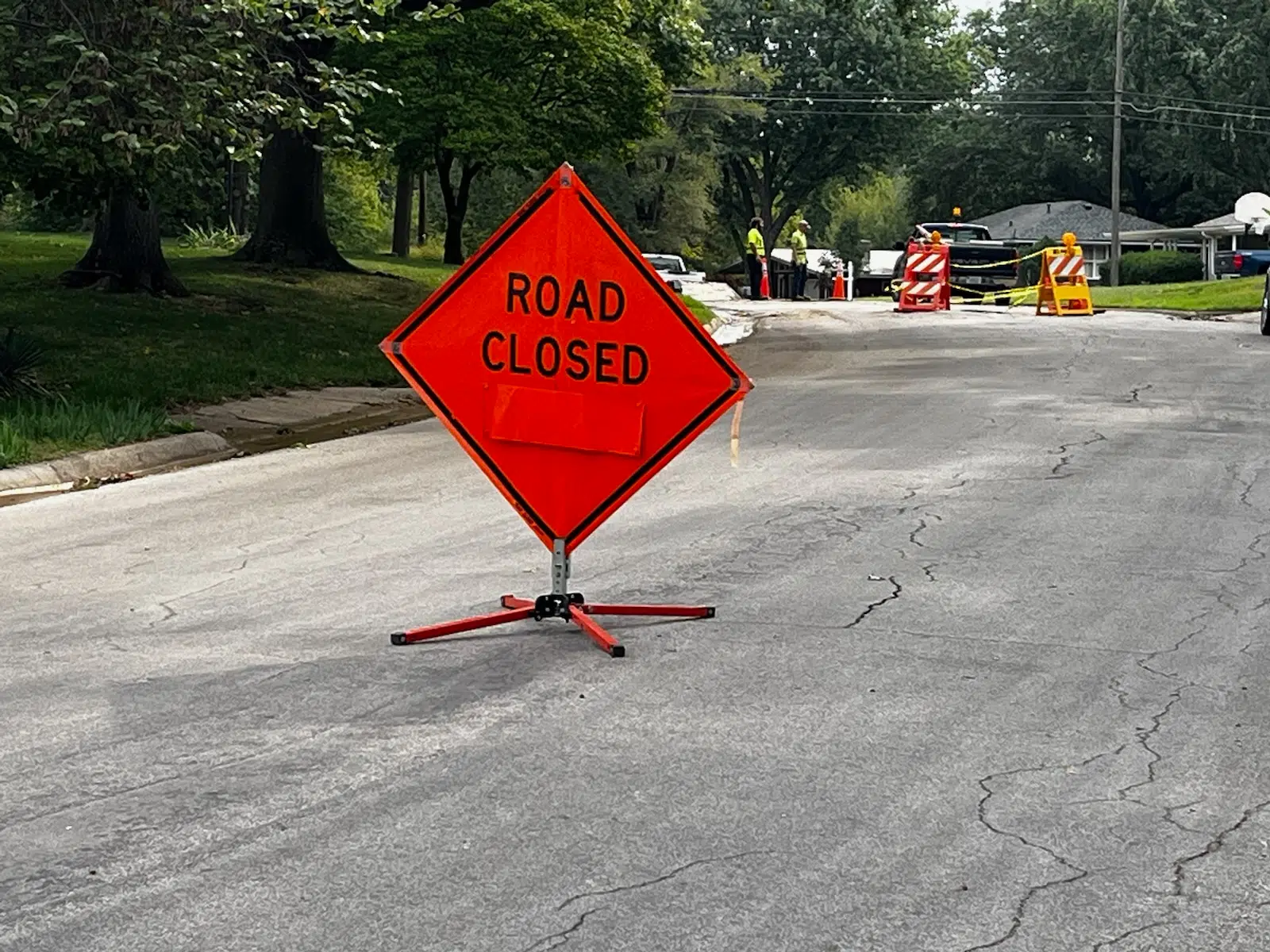 Water main break reported in residential northwest Emporia neighborhood