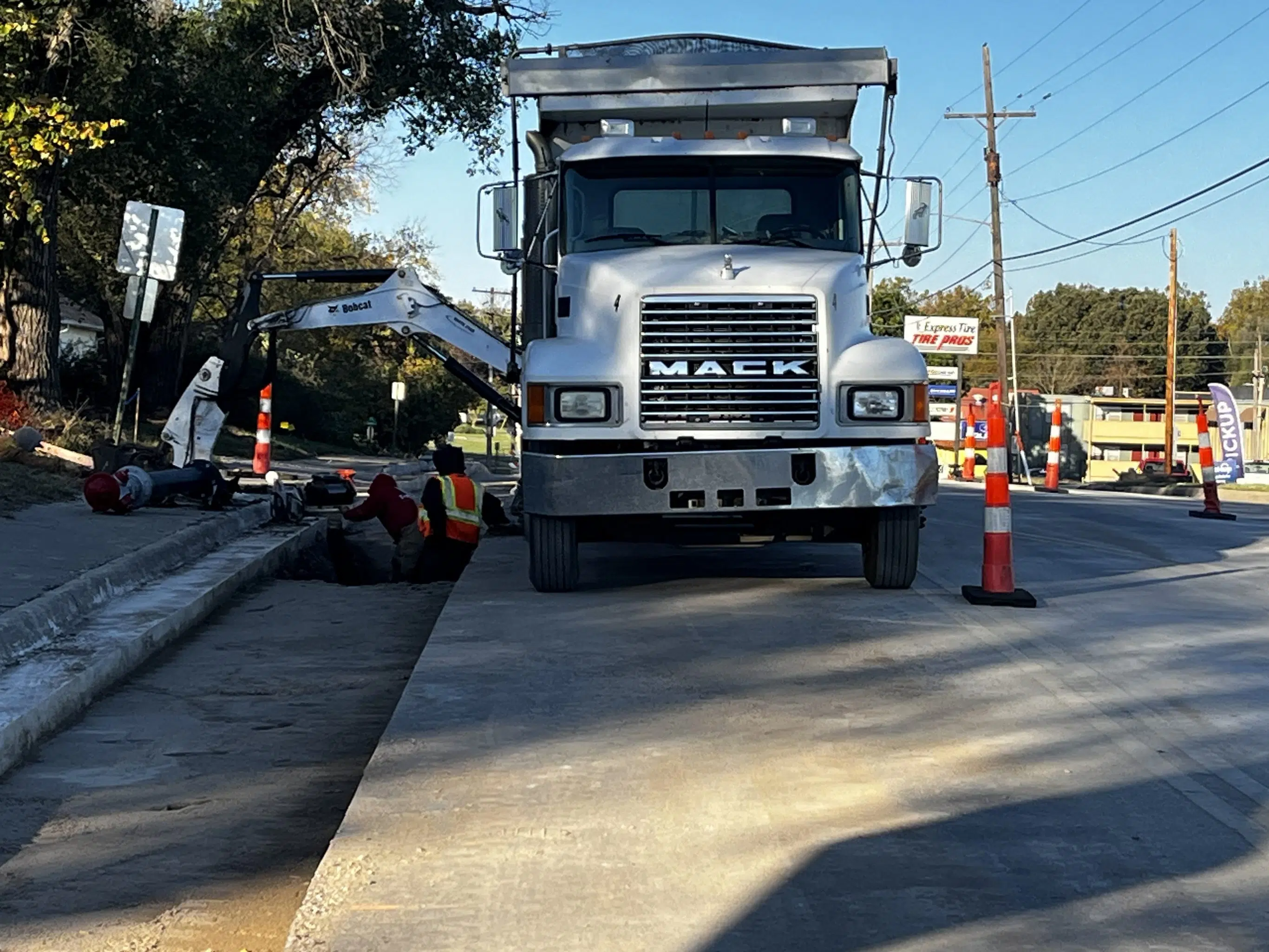 Six months after work started, Peyton Street waterline project 'substantially complete'