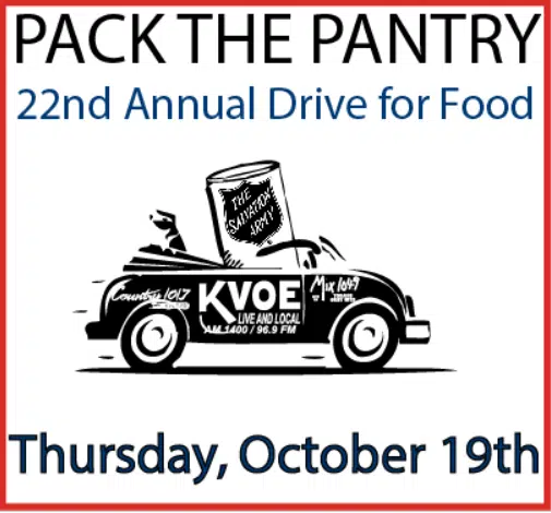 KVOE's Drive for Food fast approaching