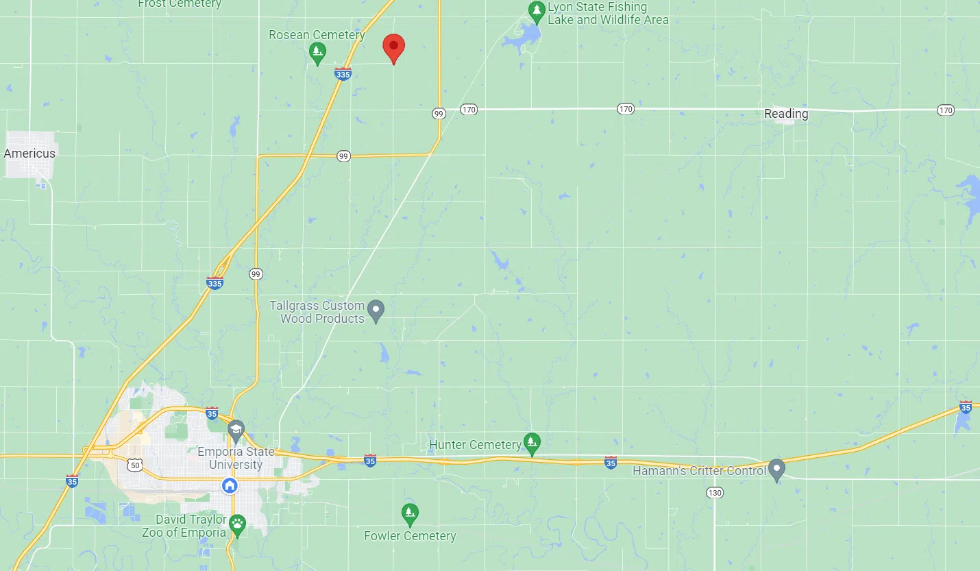 Culvert replacement closing Road P between Roads 260 and 270