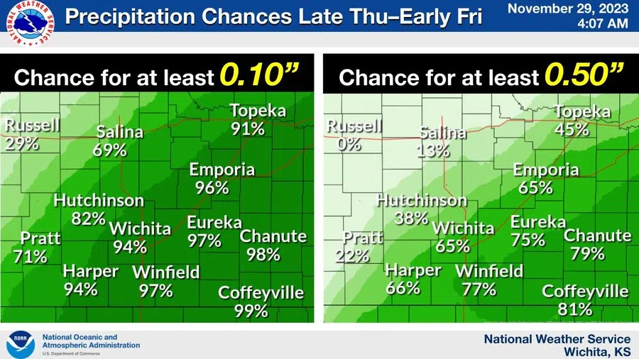 WEATHER: More rainfall likely for area residents Thursday