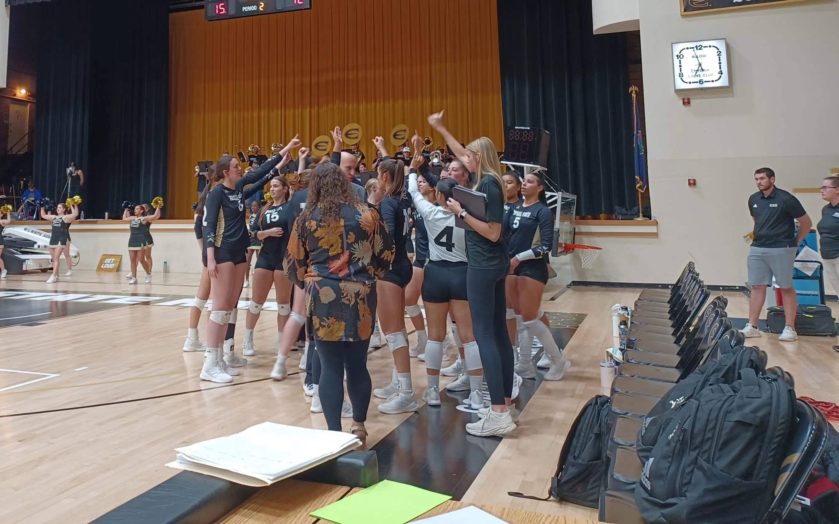 Lady Hornet Volleyball Fends Off Gorillas on Senior Day