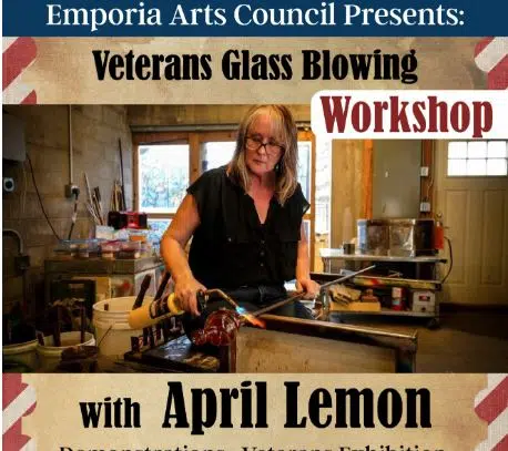 Emporia Arts Council hosting veterans glass workshop and art exhibition opening reception Friday