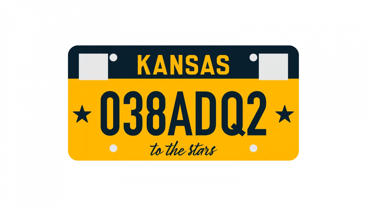 New Kansas License Plates To Debut In Spring 2024 KVOE   Kansas License Plates 2024 Standard 1200x675 