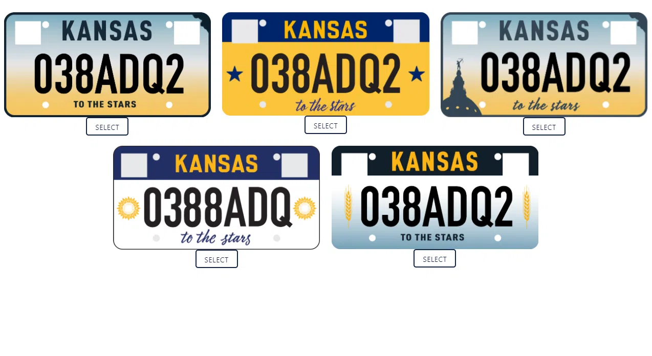 License Plate Finalists Unveiled Kvoe