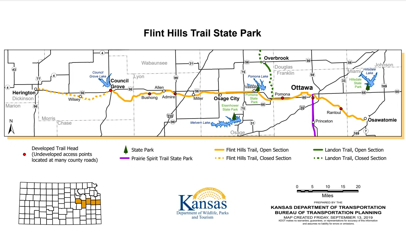 Kansas State Parks encouraging people to take part in First Day Hike