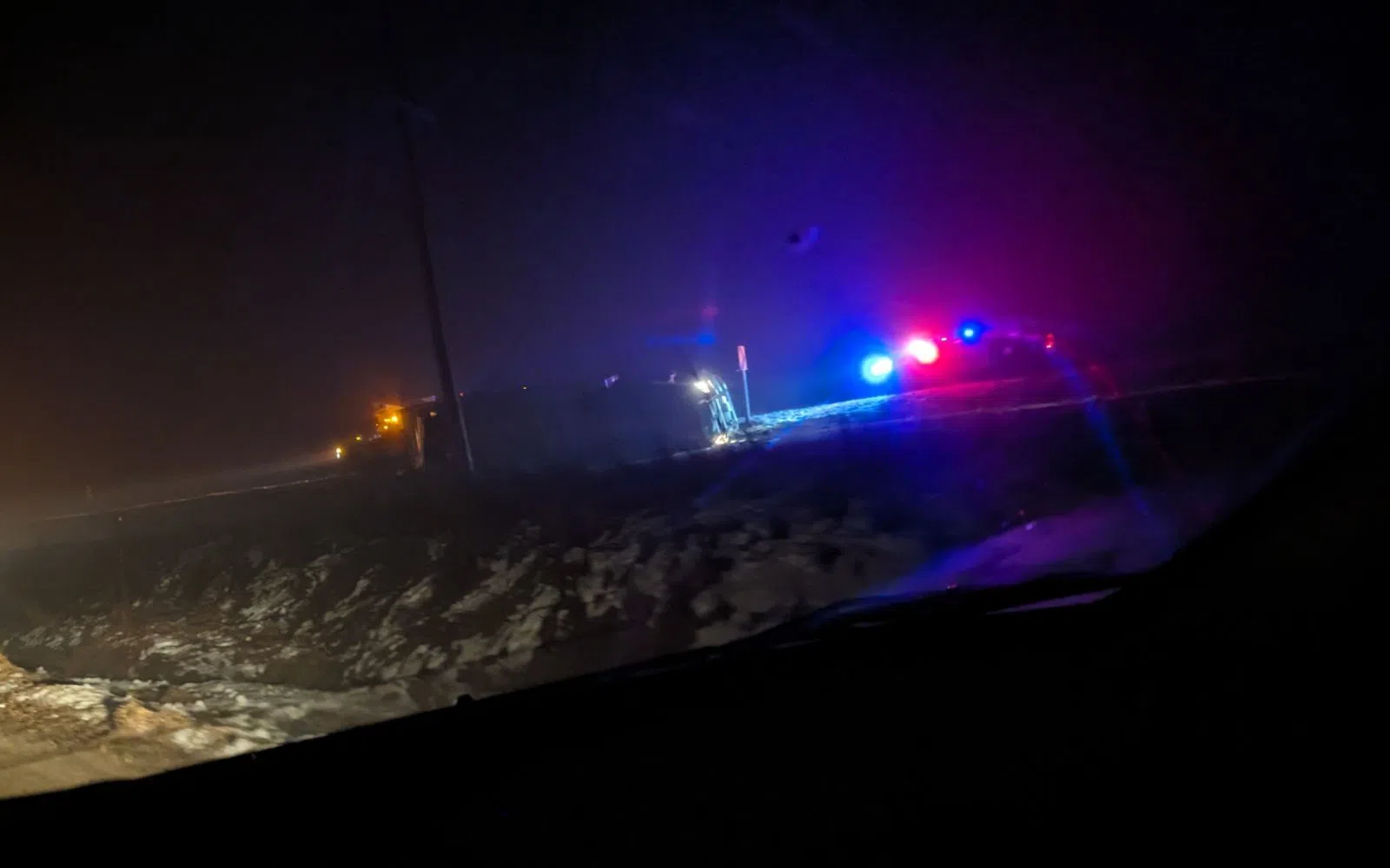 Fog a contributing factor to wreck outside Olpe that knocked out power to nearly 1,000 customers