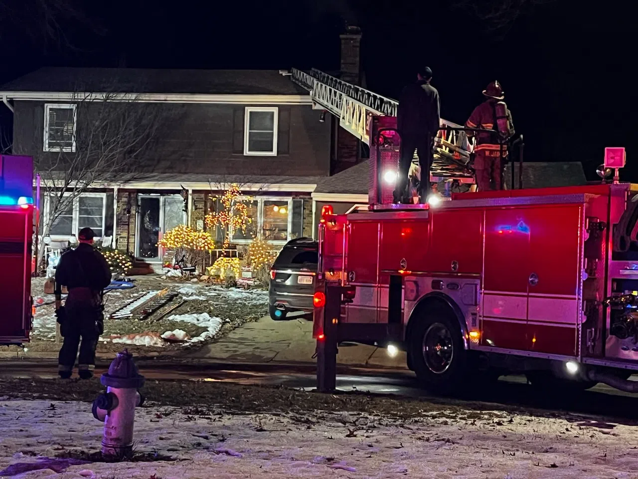 Creosote buildup leads to chimney fire in west Emporia