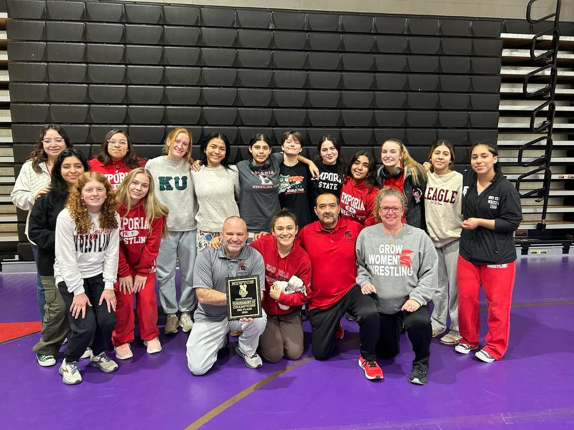 Emporia High girls wrestling finishes second at Newton Tournament of Champions