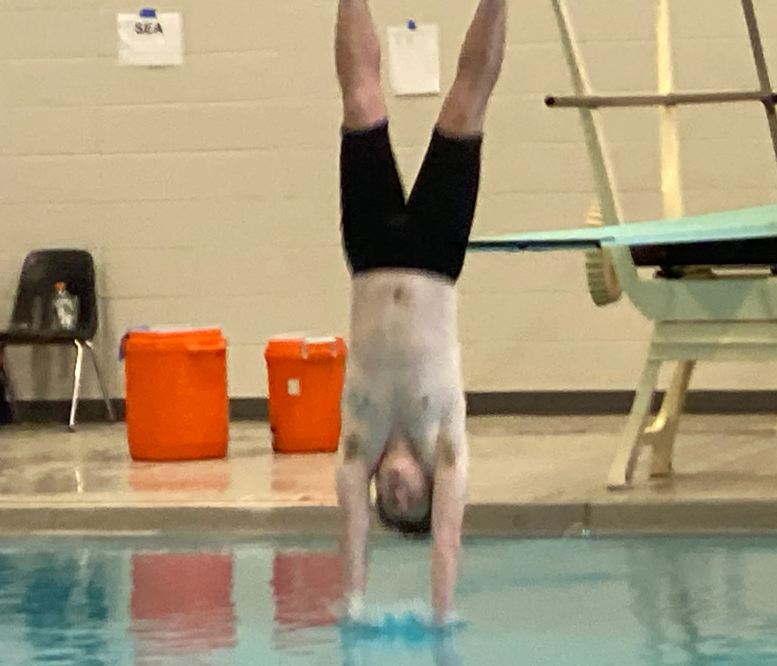 Emporia High boys swim and dive finishes eighth in home invitational