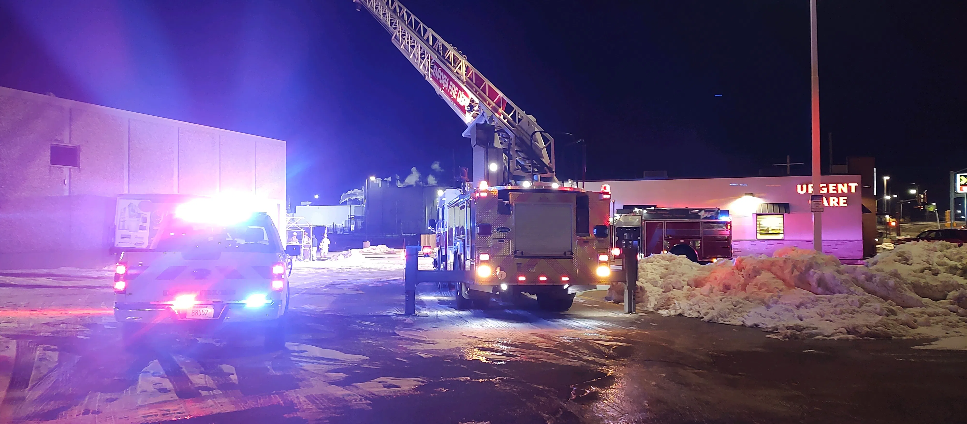 Emporia Fire investigating after late night fire at Emporia business Wednesday