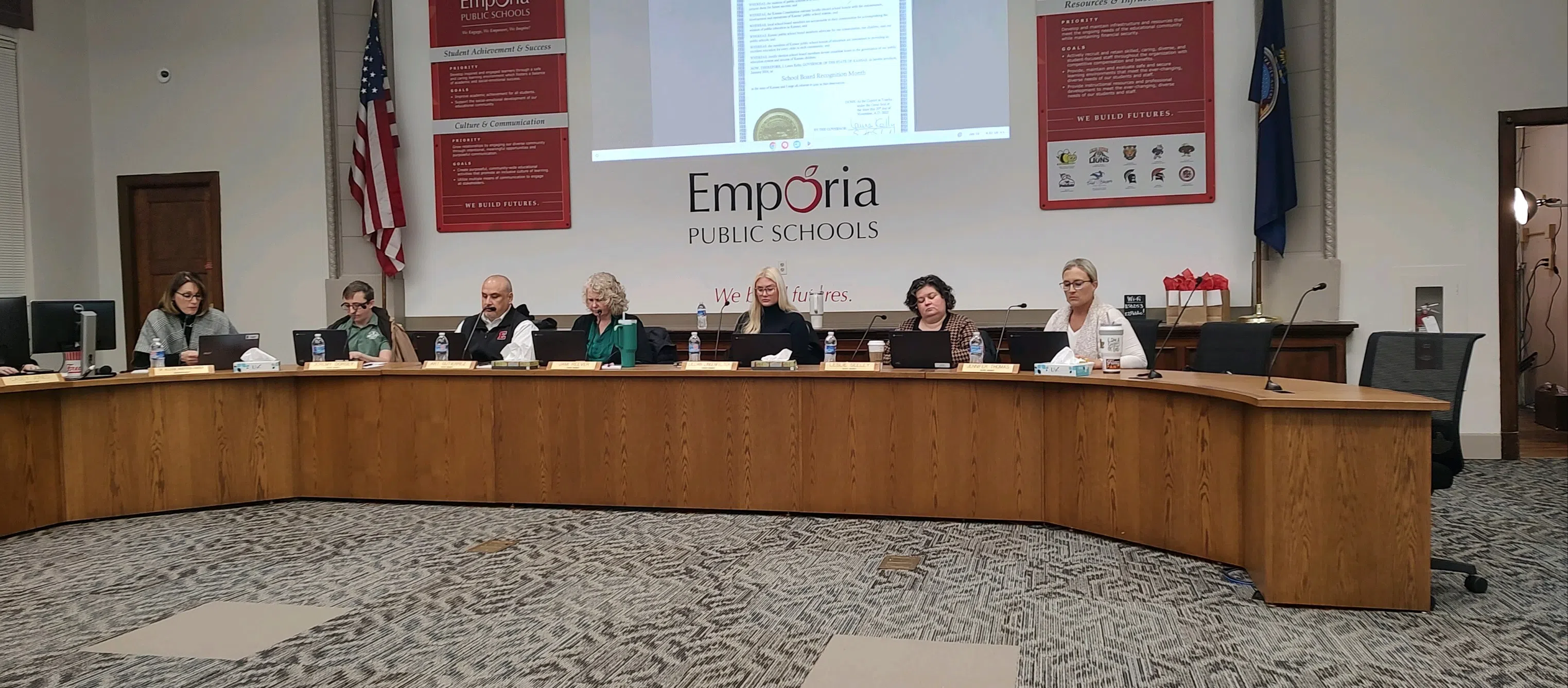 USD 253 Board of Education approves Flint Hills Special Education Cooperative reorganization proposal, terminates contract with EHS forensics coach