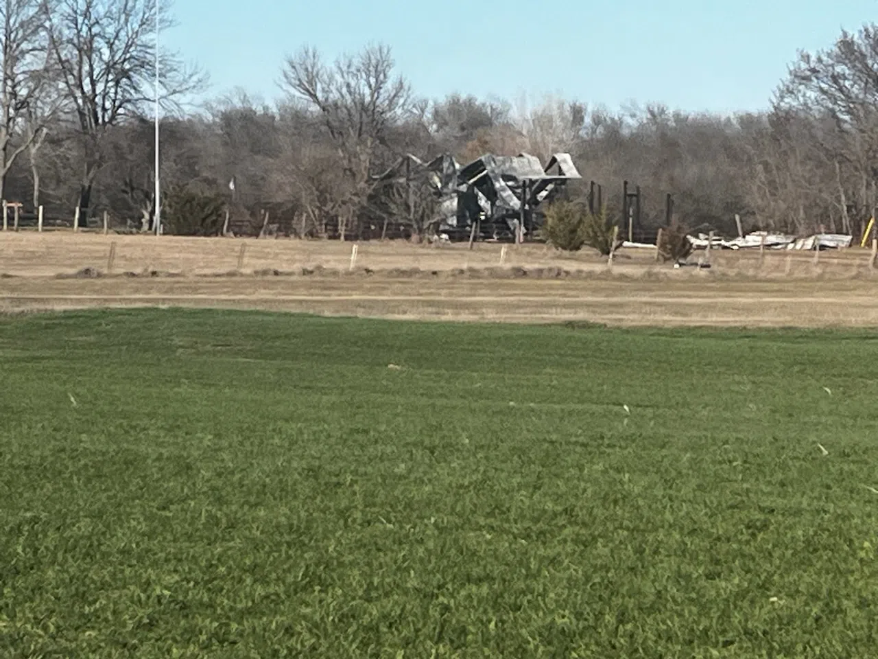 Destructive barn fire near Emporia highlights busy day for Lyon County firefighters