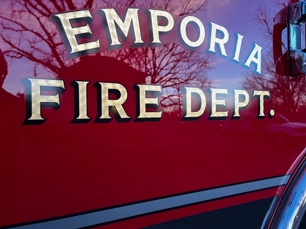 Emporia Fire handles grass fire, hay bale fire Sunday