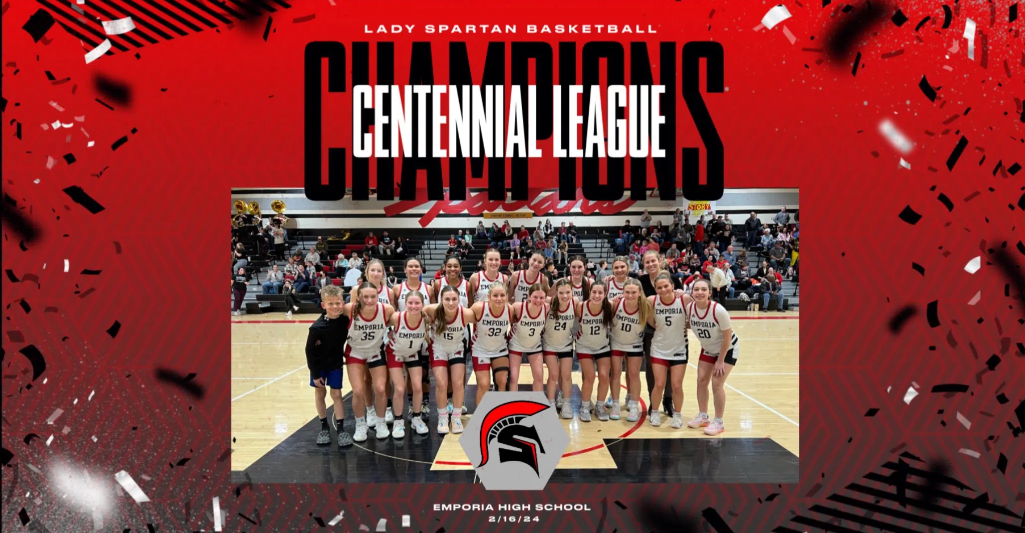 Emporia High girls rout Junction City to win Centennial League championship; boys drop second straight