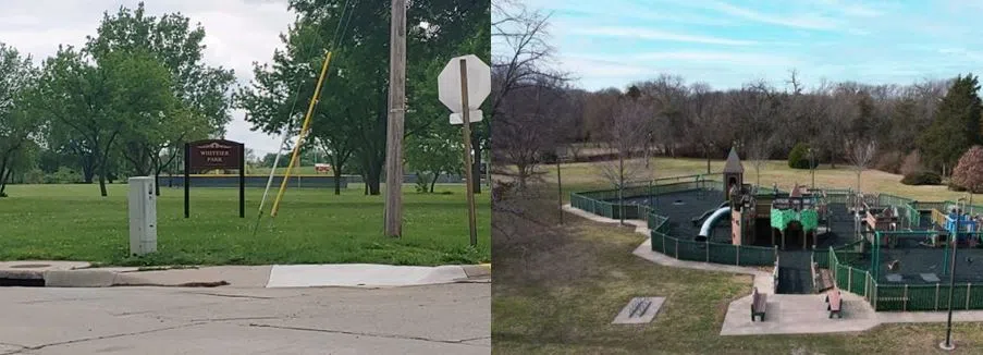 Design work continuing for Whittier Skate Park with playground renovations set to begin in Peter Pan Park next week