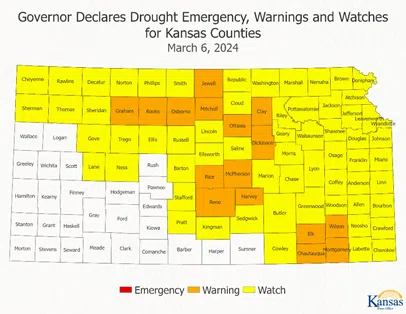 Drought emergency removed for area counties