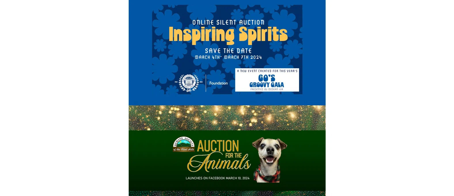 ONLINE AUCTIONS: Inspiring Spirits does well for Flint Hills Technical College as Auction for the Animals benefits Emporia Animal Shelter