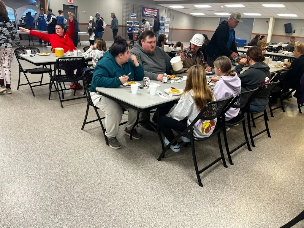 Residents eat their fill at Kiwanis Club's 76th annual Pancake Day