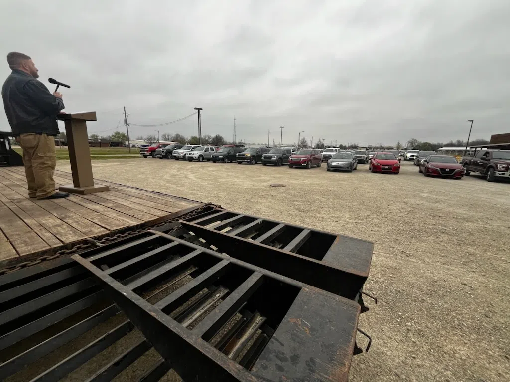 Big attendance noted for Messiah Lutheran's annual Easter drive-in service at Lyon County Fairgrounds