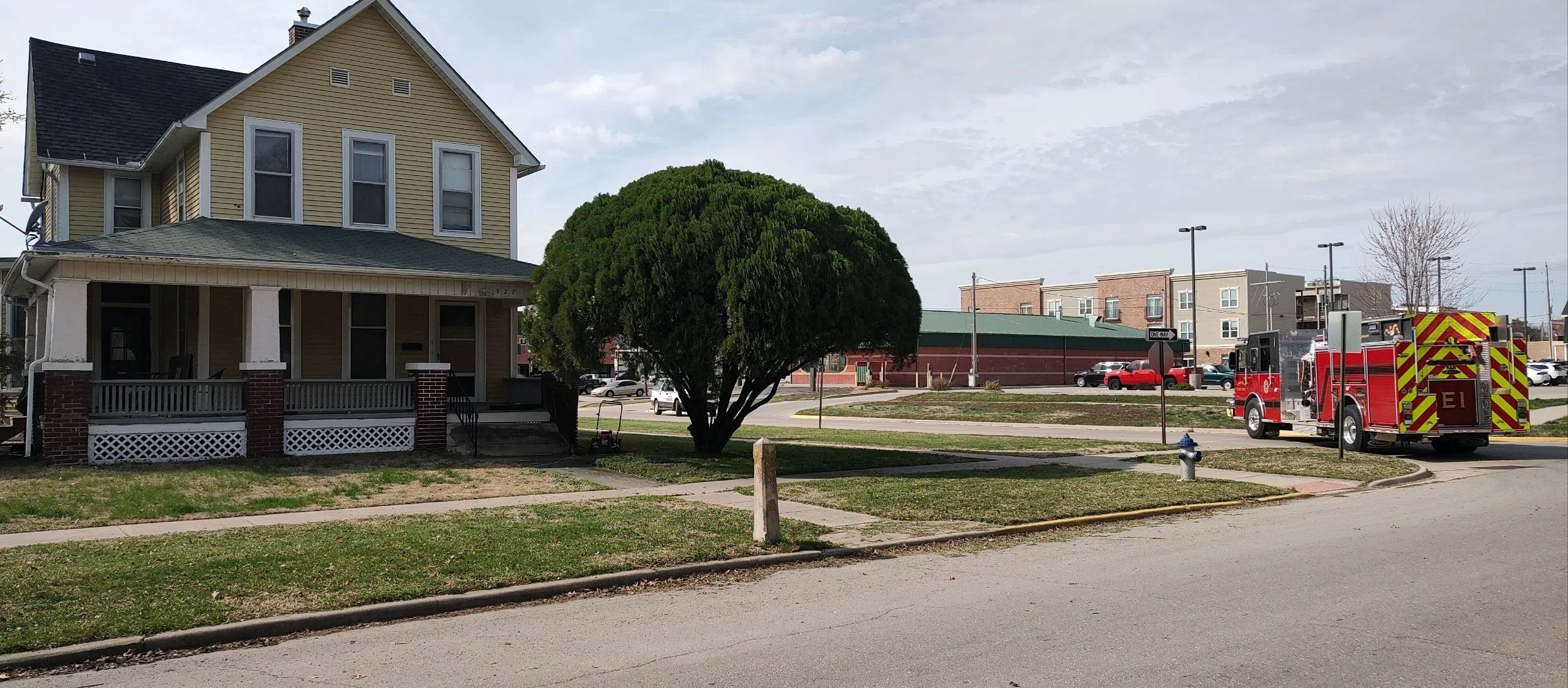 Damaged gas line leads to leak and evacuation of residence on Mechanic Street Saturday afternoon