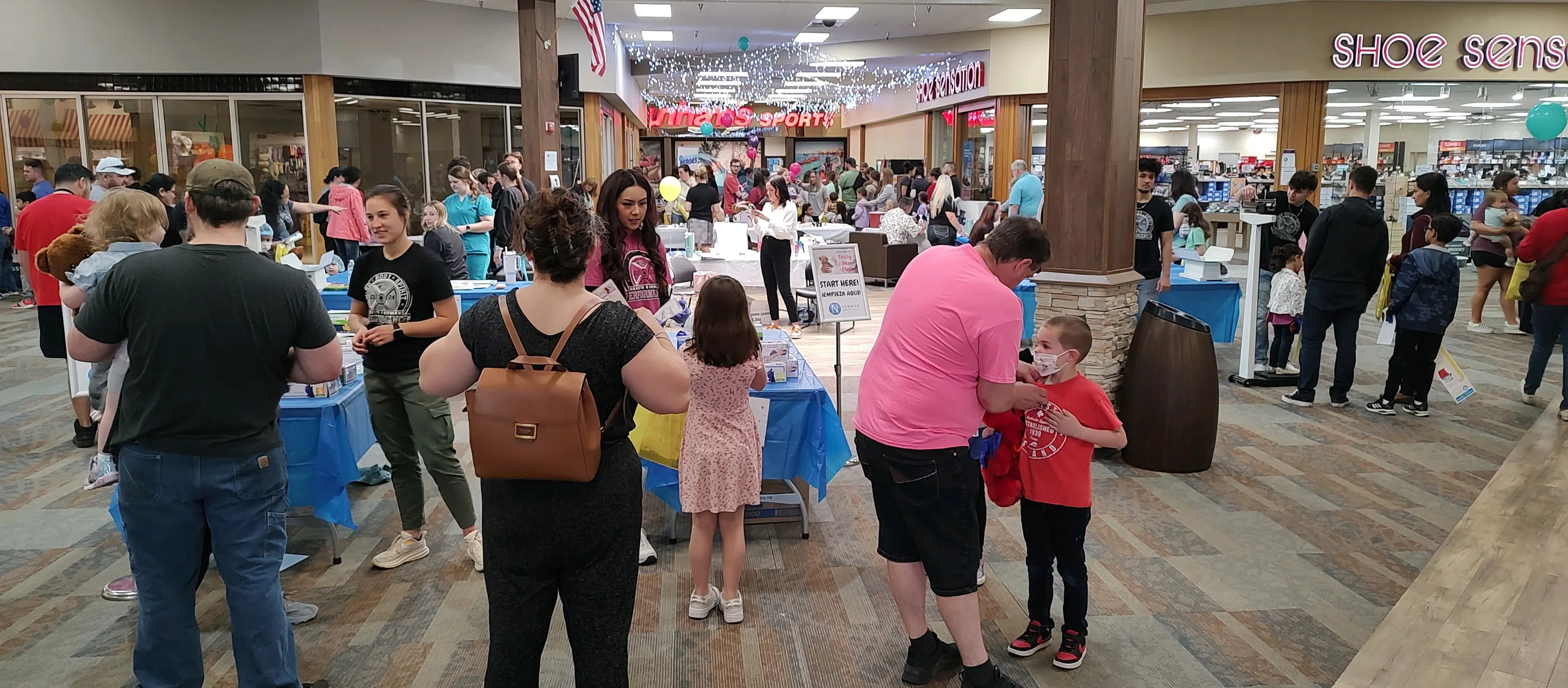 25th annual Newman Regional Health Teddy Bear Clinic once again fills Flint Hills Mall Saturday